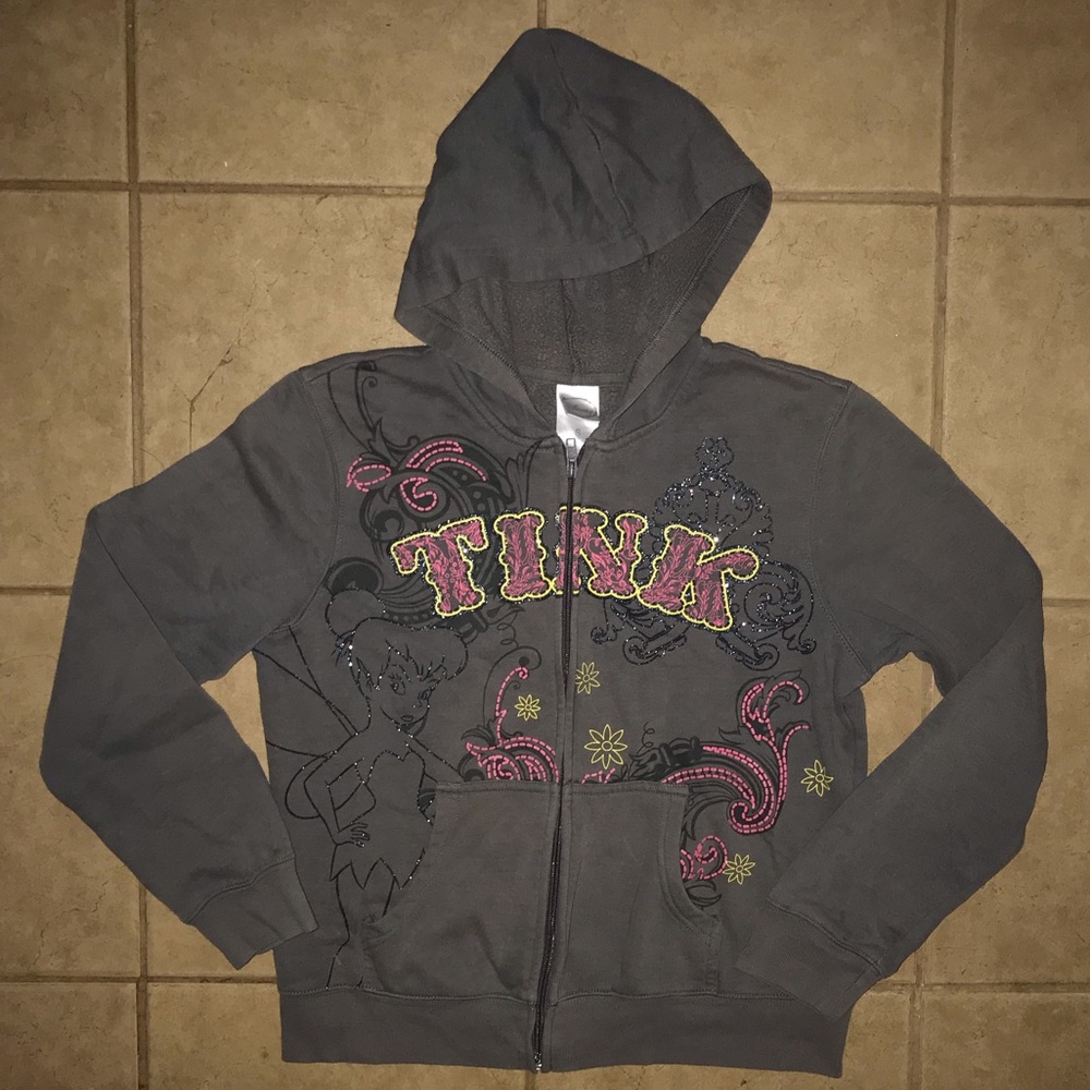 Disney Tinkerbell Zip Down Women’s Jacket Size S